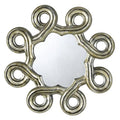 Hexagon Lighting Mirror Beveled Polyurethane Wa-2155Mir Formia Cal Abstract