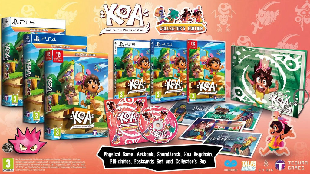 of - Five Mara the Koa Edition and [Nintendo Pirates Switch] Collector's