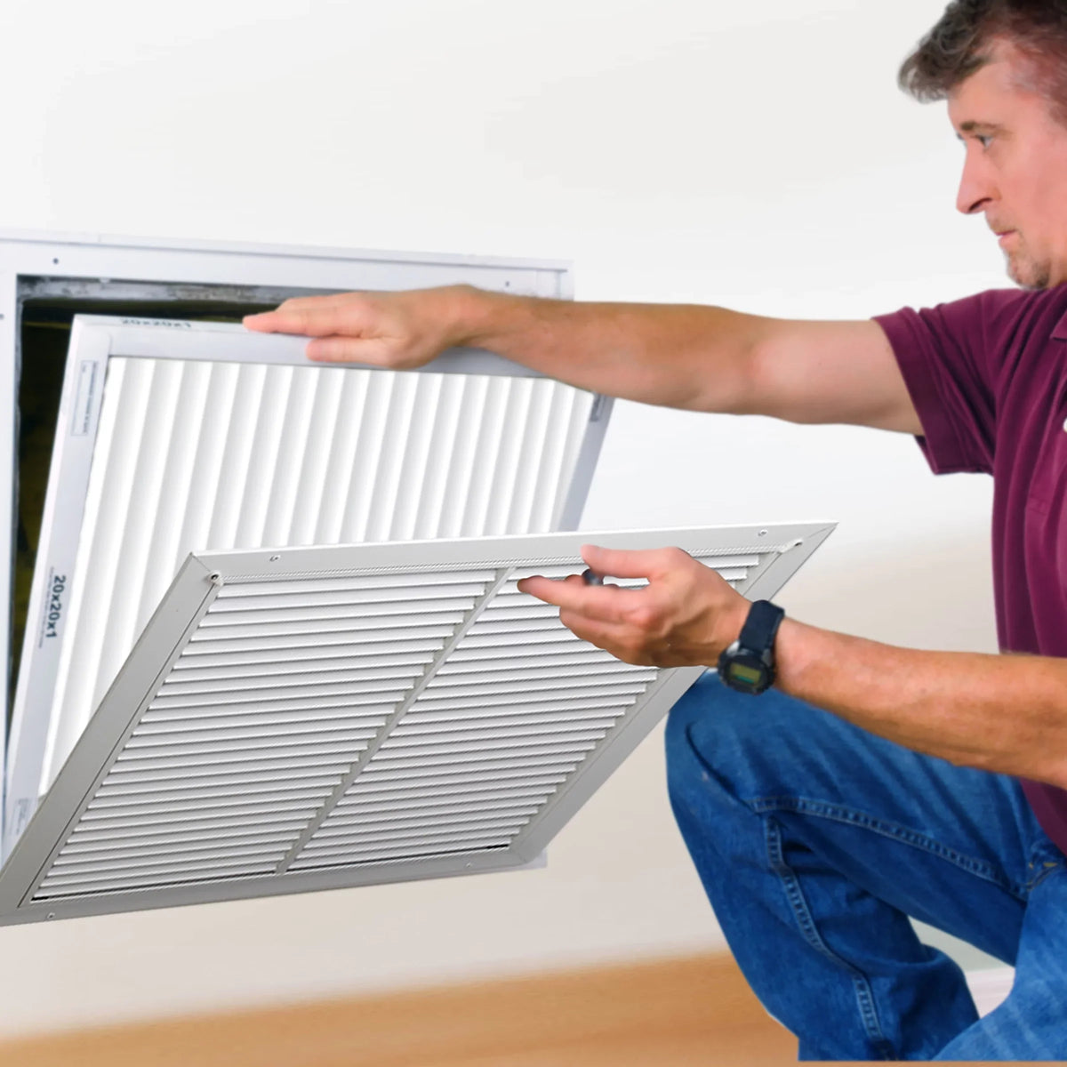 Furnace Air 14x20x1 12 12 MERV HVAC Pack Honeywell Filter- Pleated