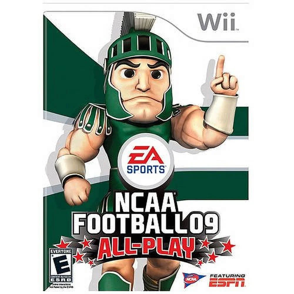 Nintendo - NCAA All-Play Football Wii Pre-Owned 09