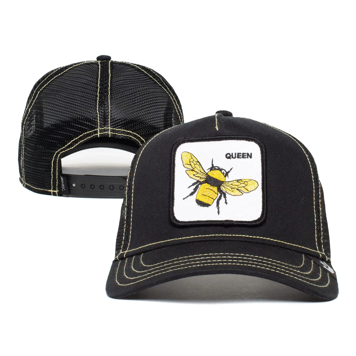 Black Farm (Queen Unisex Hat, Adjustable Bros. The dimension Original One Trucker Goorin Bee), Snapback