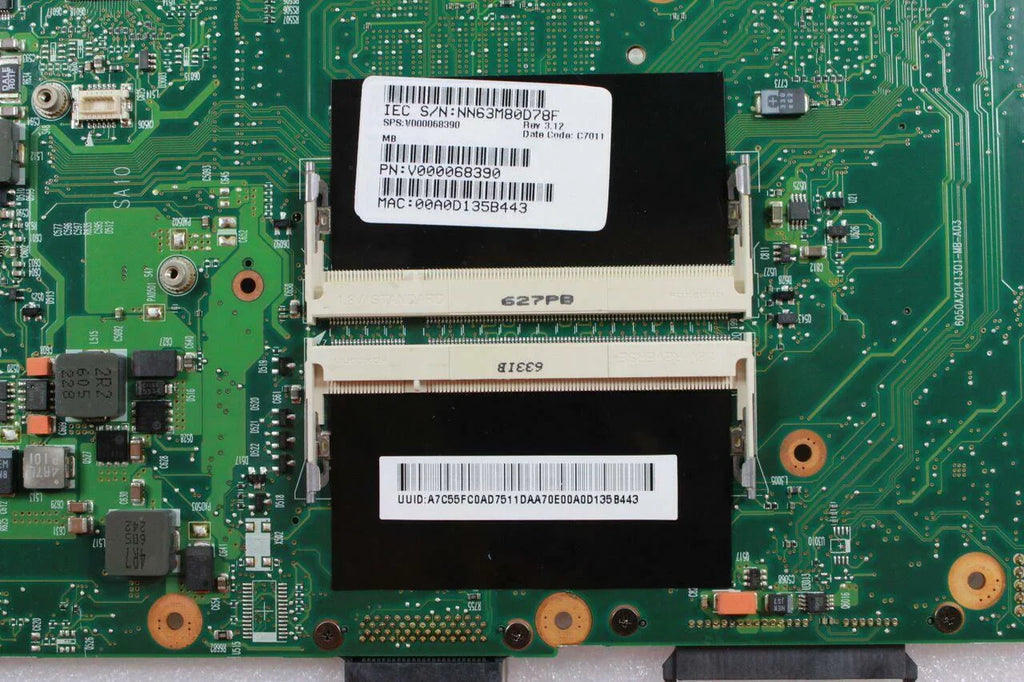 A100 V000068120 Laptop Motherboard Satellite Toshiba New A105 V000068390