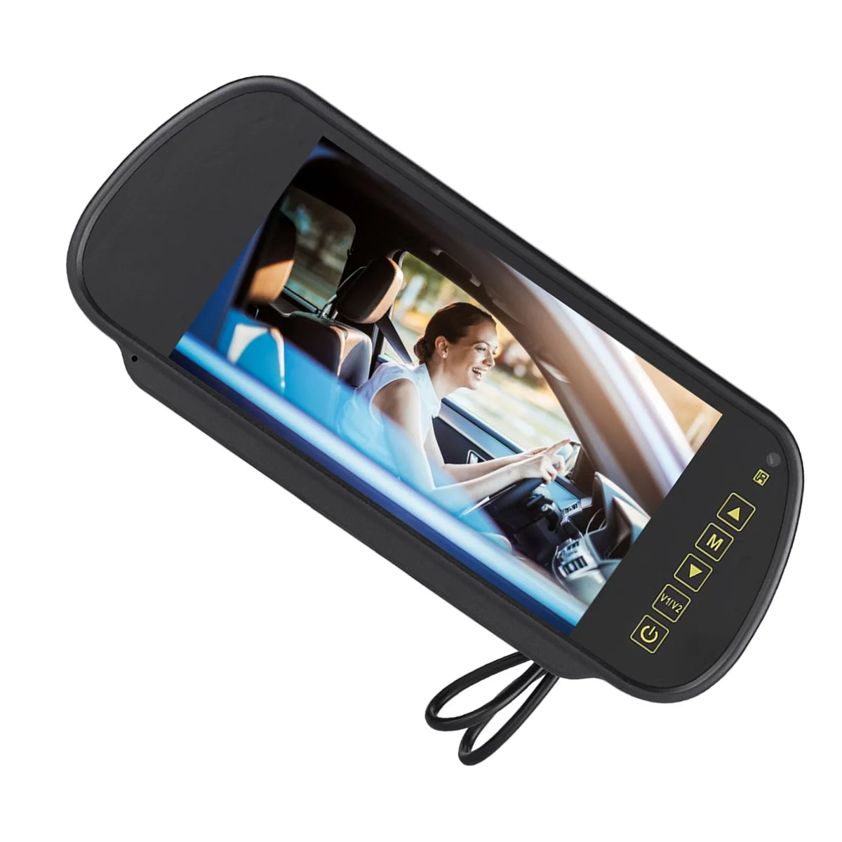 Auto Camera Mirror-7inch With Mirror Car Durlclth Bracket Rearview View Dimming Rearview Monitor LCD Rear