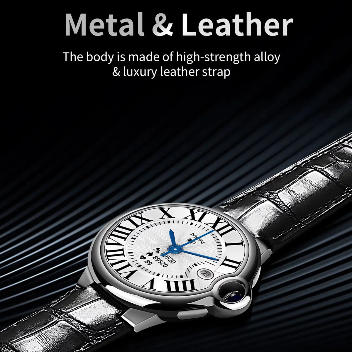 Display Fitness Smart Calls Answer, Andoer BT 1.32inch and Waterproof , Activity Make Watch,