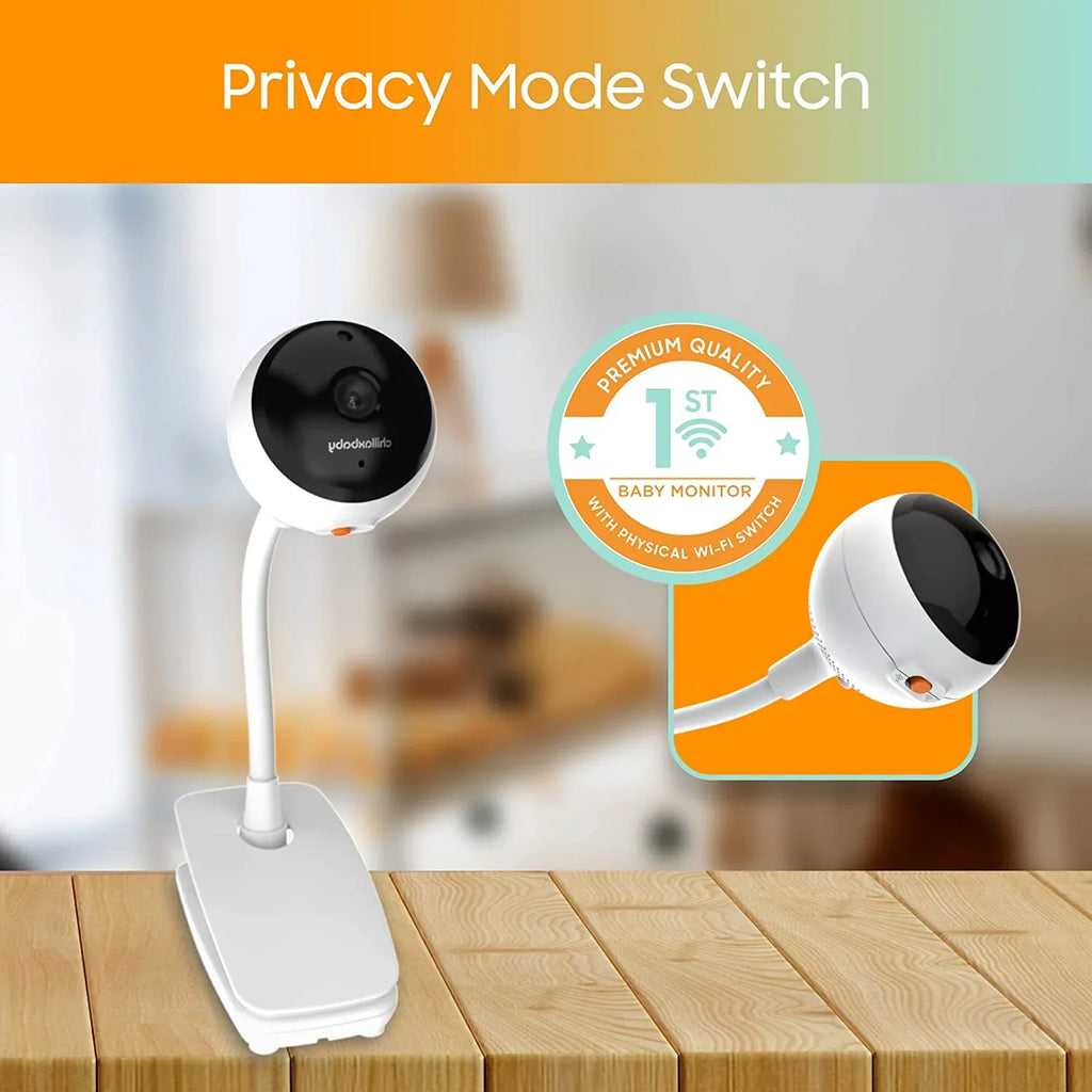 Night Pro Full CHILLAX Smart by 2-Way Camera Monitor Vision Giraffe Baby Audio HogoR WiFi HD