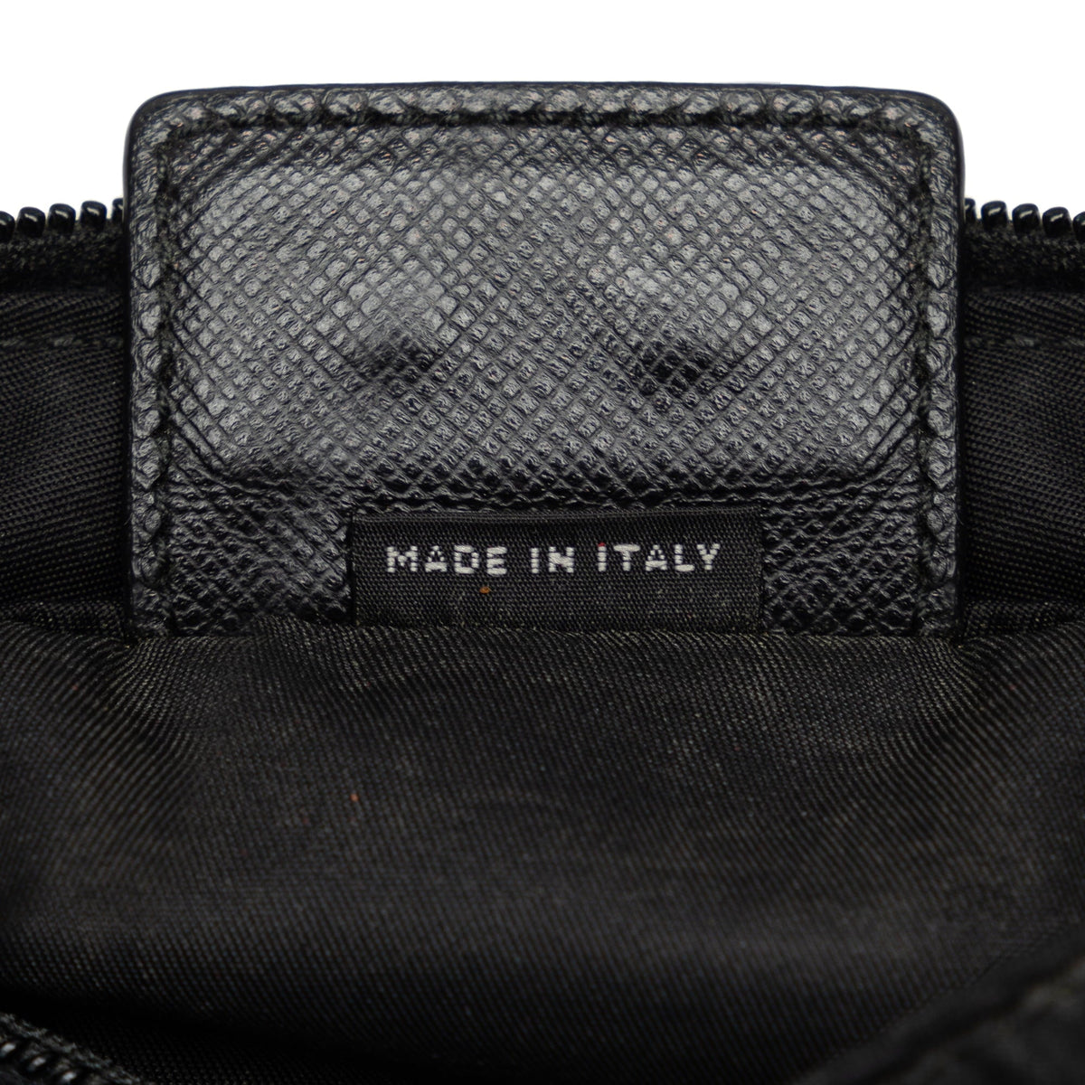 Authenticated Black Pre-Owned Nylon Tessuto Prada Crossbody Fabric Unisex (Good) Bag Crossbody