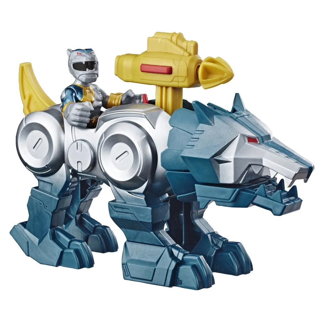 Zord Wolf Ranger 2-Pack Power Playskool Figures and Rangers Silver Heroes