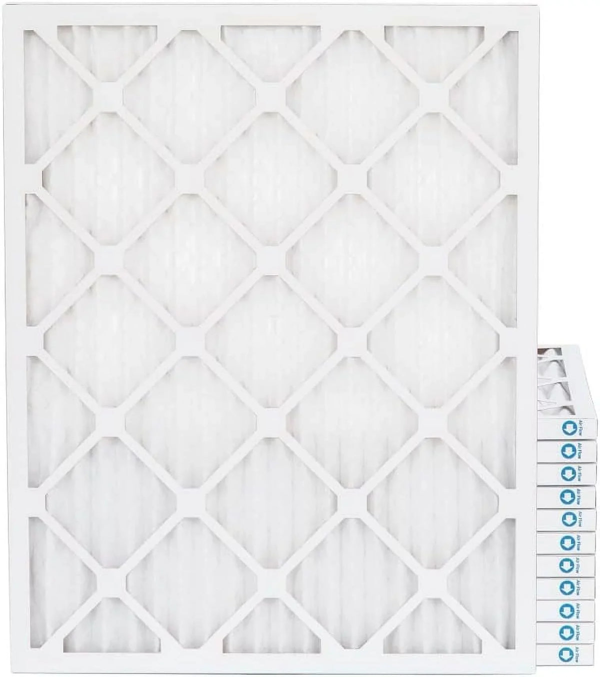 Inch 12. 1 18X24x1 Air Filters. 21208-011824 3/4, Case Of White, MERV Furne 8 Pleated 17-1/2 dimension: X HV 23-1/2 X
