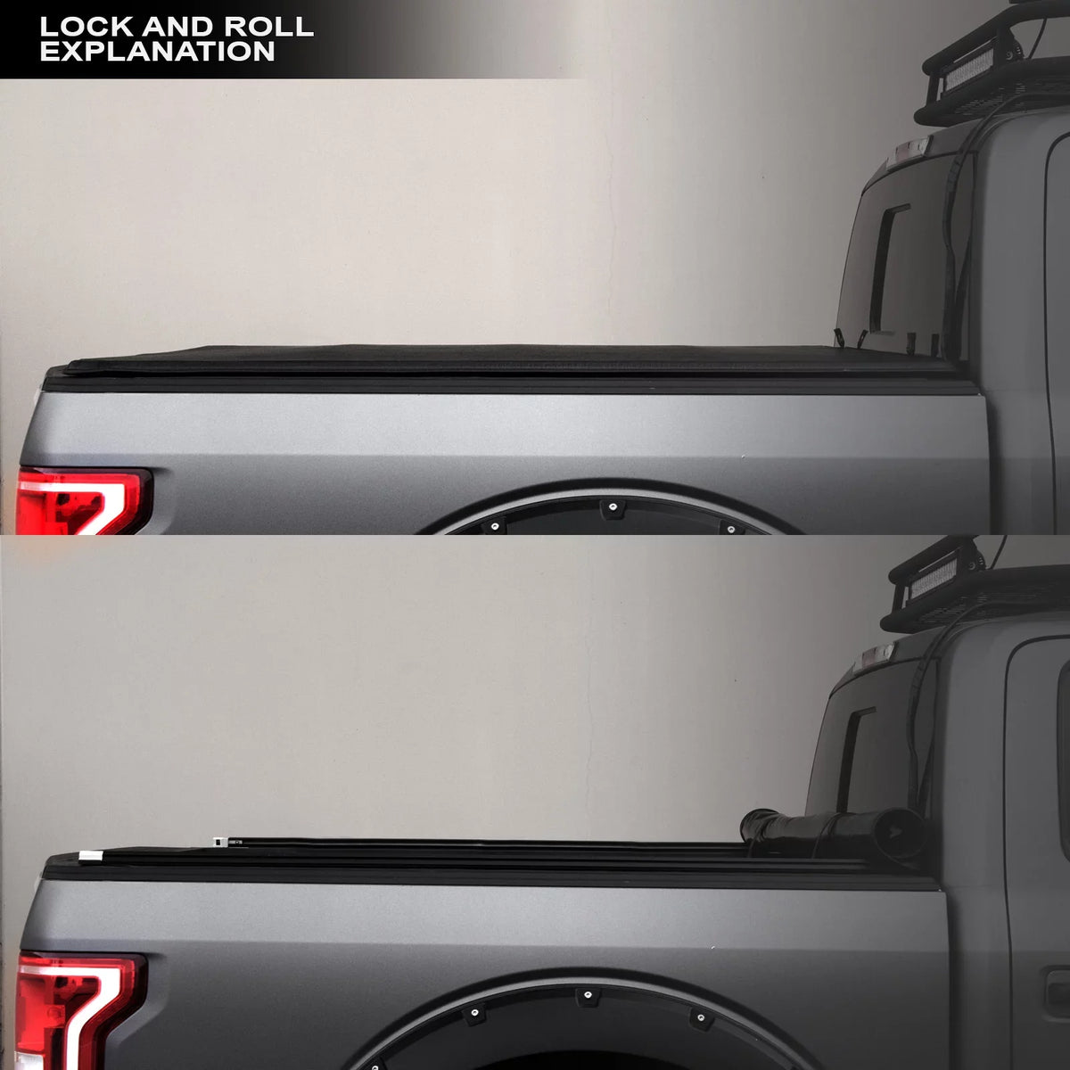 For And 2019-2022 Up 1500 ( Black - Tonneau Short Ram design Feet Roll 68.4" 5.7 New Stehlen Bed 733469493334 Body ) Lock Cover