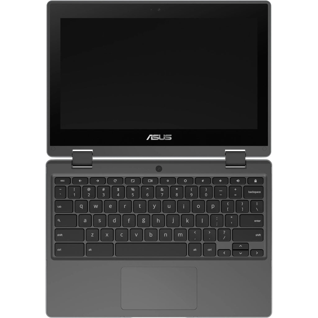 SSD, 11.6" Flip Celeron Asus Chromebook CR1100FKA-YZ184T 64GB N5100, ChromeOS, Touchscreen, Intel