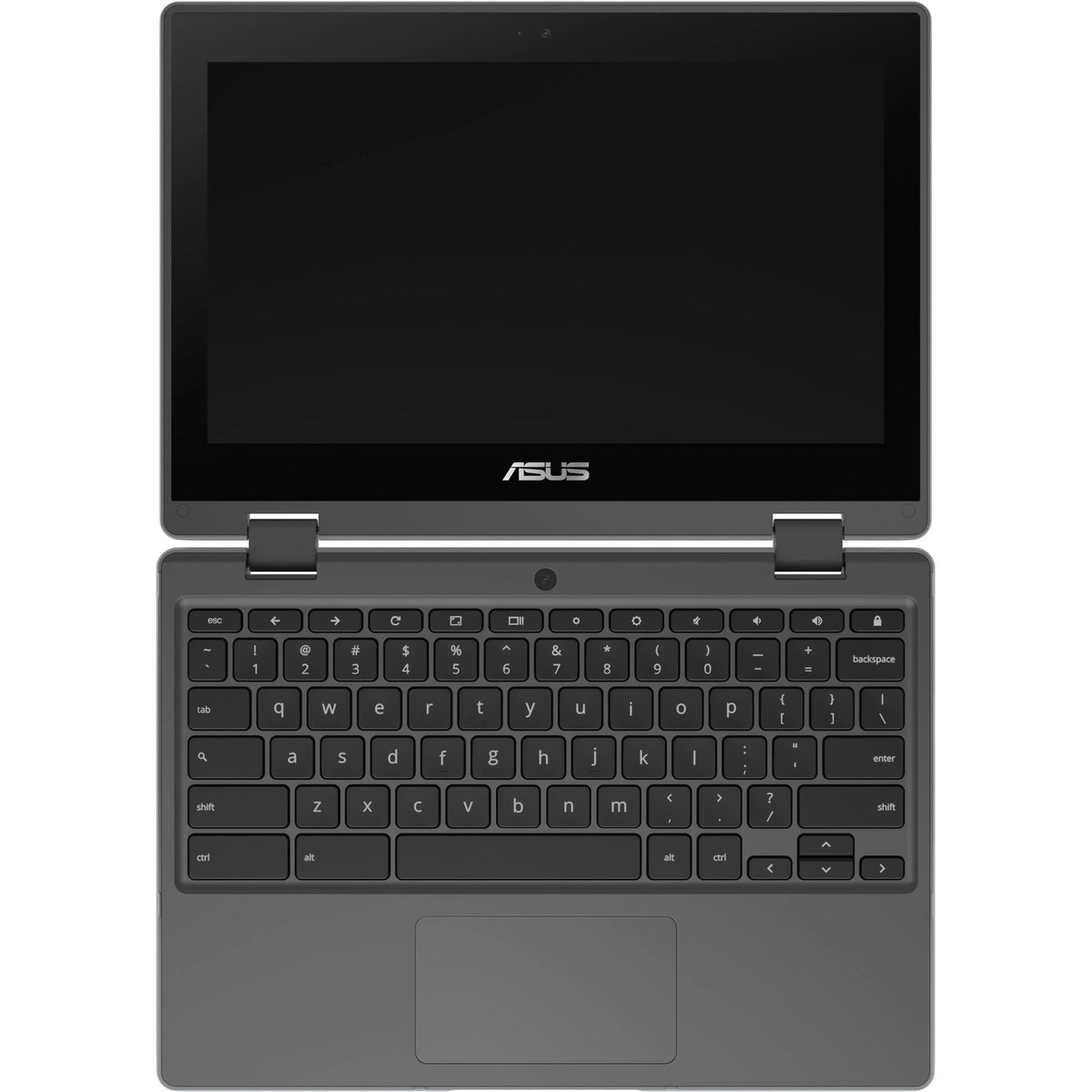 SSD, 11.6" Flip Celeron Asus Chromebook CR1100FKA-YZ184T 64GB N5100, ChromeOS, Touchscreen, Intel