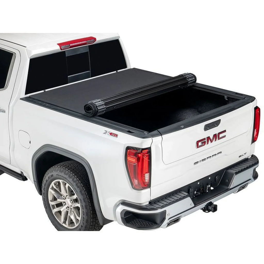 Bed Bed Cover Sentry Ram Multi-Function 2019-2021 1500, 6' (76.3") TruXedo w/ Not | (Split) 4" CT Rolling RealTruck Compatible Hard Truck Does | Tailgate Fit Tonneau with 1586916 Dodge