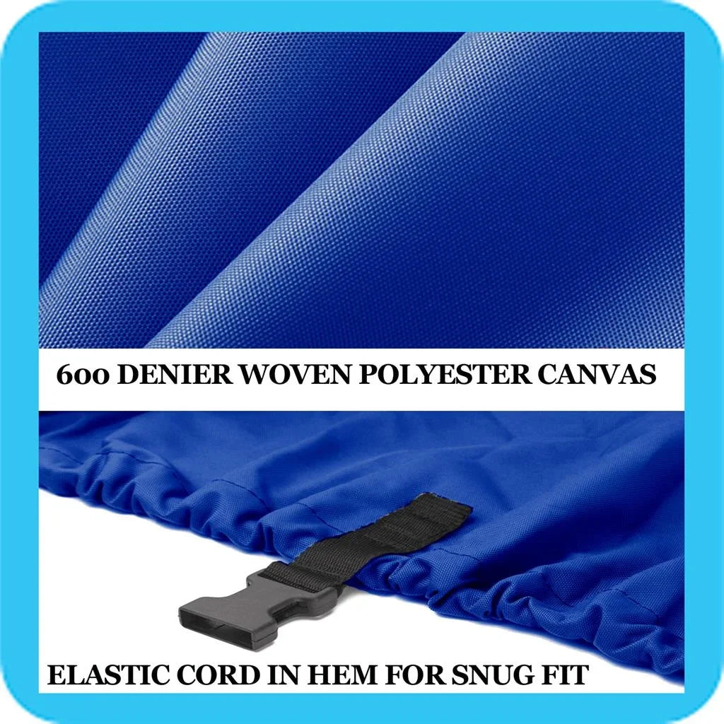 165 FISHING BLUE, LOWE BOAT COVER Compatible 2001-2011 SC for GREAT MACHINE grade