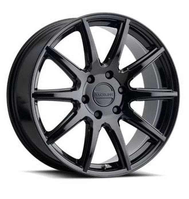 select: 18" CHEVROLET K1500 +15mm SILVERADO SPIKE 18X8 Cast BLACK CHEVROLET 2015-2018 Fits 6X139.7 LT, SILVERADO 159B-SPIKE Wheel, 2014 Raceline Aluminum K1500 GLOSS