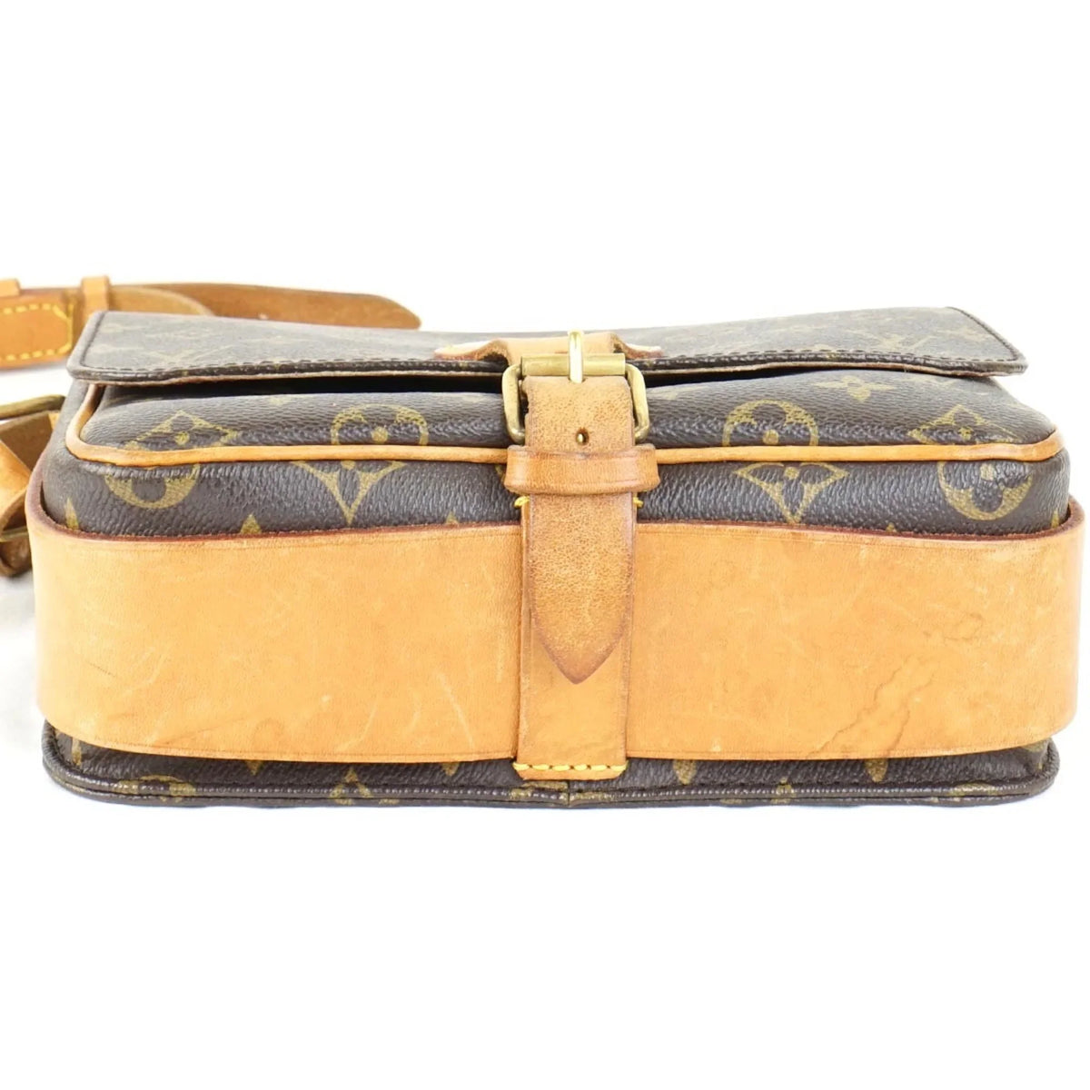 Shoulder Women's Pre-Owned Cartesier MM Canvas (Fair) Monogram Bag M51253