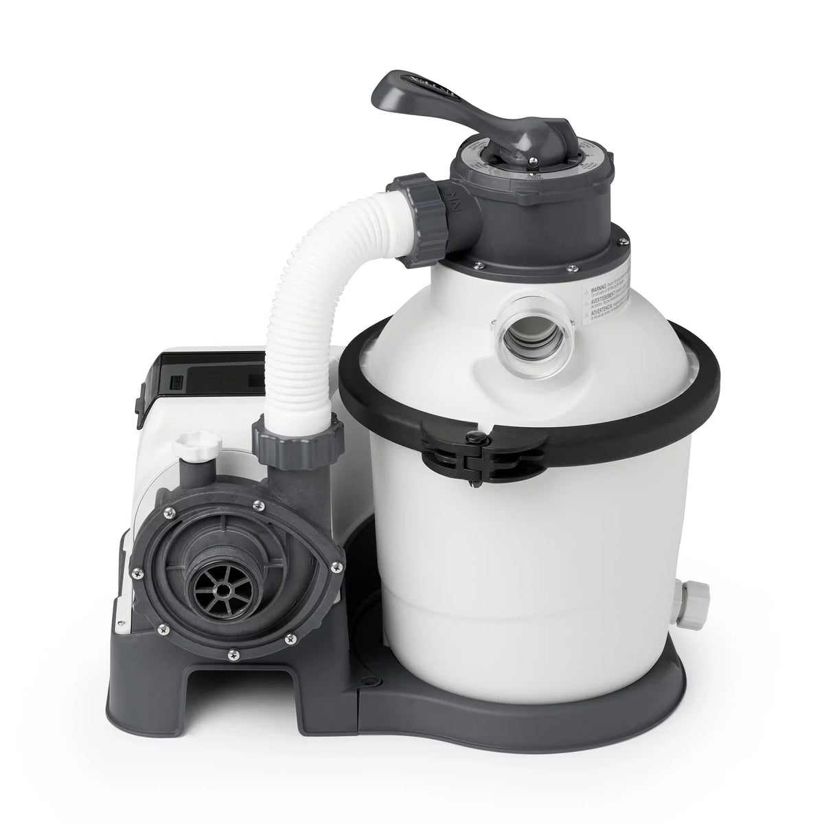 GFCI, 110-120 Rate Clear Motor Pool GPH Krystal Flow 1200 Gph System with Intex10 inch Pump, Sand 1500 V Filter