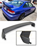 2Dr Black Plastic EOS ABS Civic JDM Store for 1996-2000 Coupe Rear Primer Honda design Wing | Trunk Spoiler Mugen Online Lid Extreme