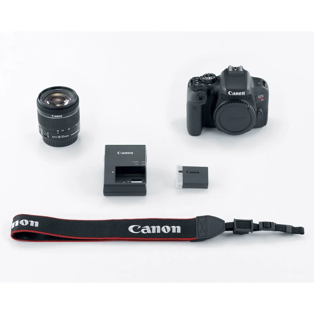 Memory 18-55mm Flash Lens EOS T7i/800D Rebel Kit with Canon & Camera DSLR