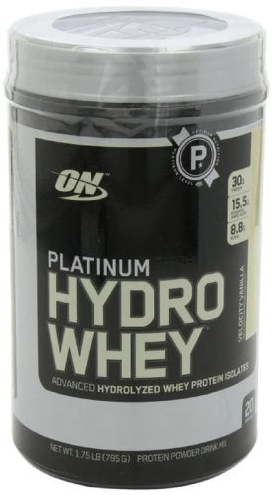 Powder, Velocity Platinum Vanilla,1.75 Protein Nutrition Optimum Hydrowhey Pound
