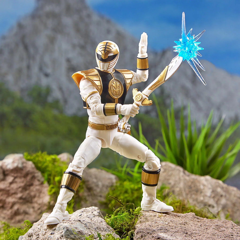6-inch Lightning Power Mighty Ranger Morphin White Figure Collection Rangers