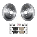 Ceramic For Pads Transit And Auto K8A-100540 RDX - Rotors Disc Kit Acura Rear Brake
