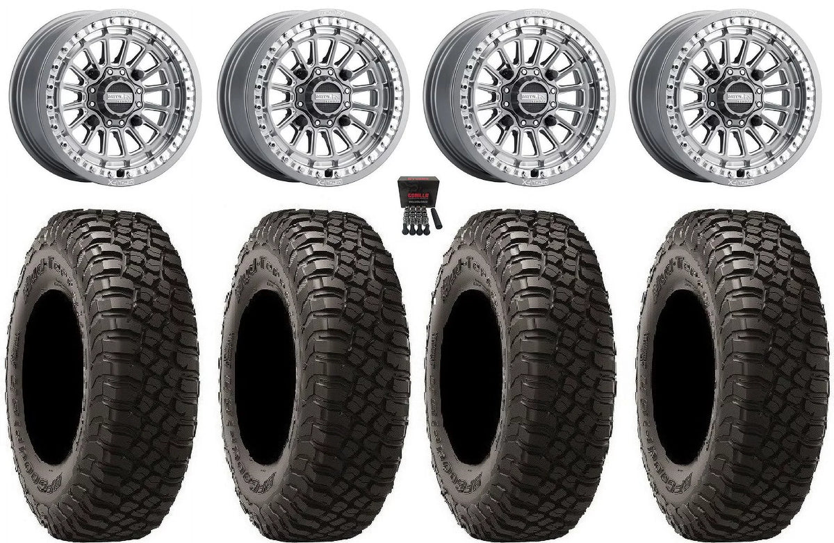 15" 900/1000 RZR BFG Tires XP PRO 32" KM3 Delta MetalFX XP / 1000 Gm CC XP Bdlk / Polaris Wheels Ranger