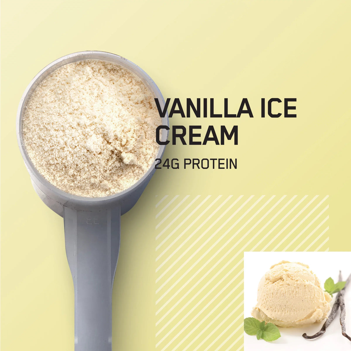 Standard Gold 2 29 Whey Powder, Optimum Protein Servings Vanilla Cream, lb, Nutrition, Ice 100%