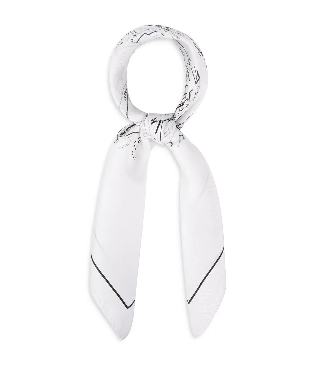 Silk Allsaints Bandana Peace