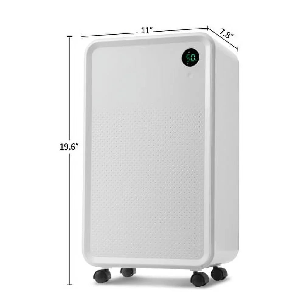 2L Medium for Dehumidifier with Basements 30 liquid Auto 3,000 Ft. Sq. Tank, Pint Rooms or Dehumidifier and Large Manual to Churanty Drain,