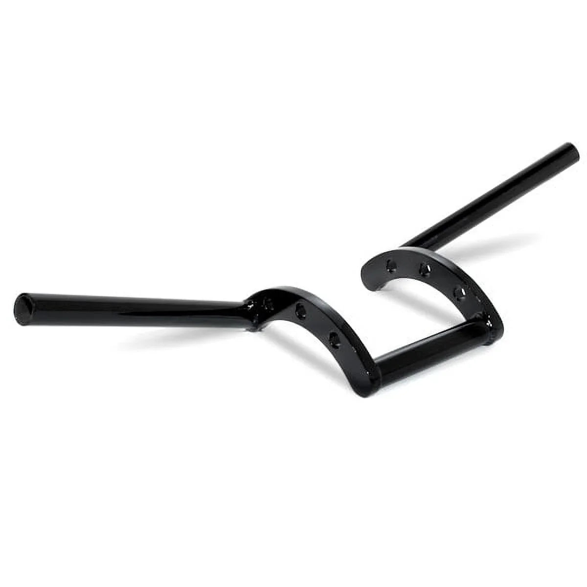 Handlebar Black Bike Compatible Krator FLHP Davidson Police with Harley 1" Cruiser Z-Bars Motorcycle