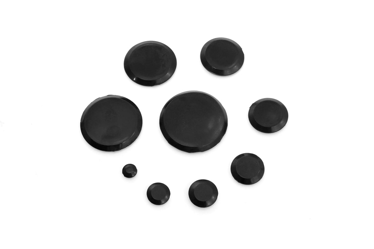 Sizes Inch 1-3/4 Flush Plug Piece Hole 250 Auto Auto 3/8, Red 1/4, for Assortment Holes and 1-1/4, and Assorted 1/2, Black Hound for Body 1-1/2, 2 Mount 3/4, Sheet 1, Metal