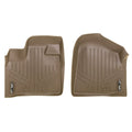 Mat Tan 2008-2020 Liner Grand Dodge Smartliner Caravan Row Floor 1st Front for