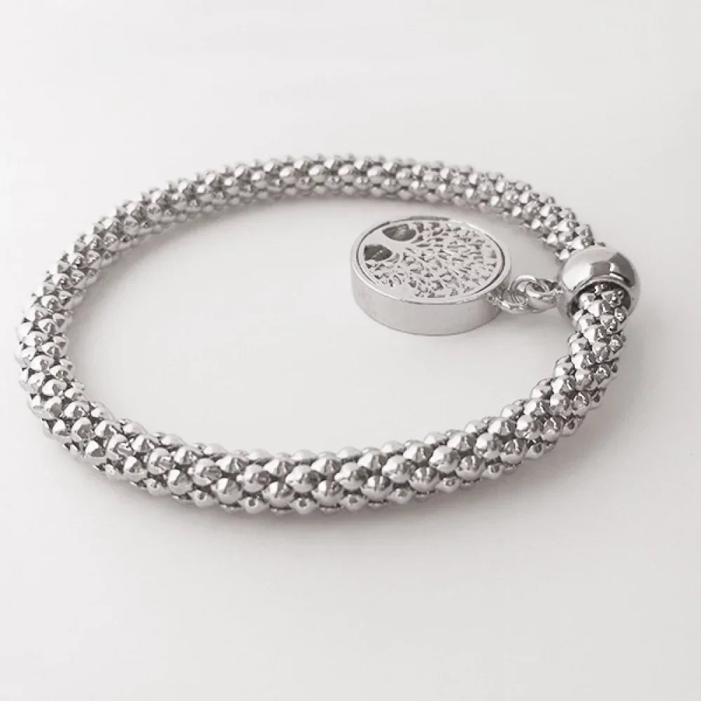 Country Sliver Adjustable Jewelry Sweden Bracelet Chain Pendant National Bangle Symbol Emblem