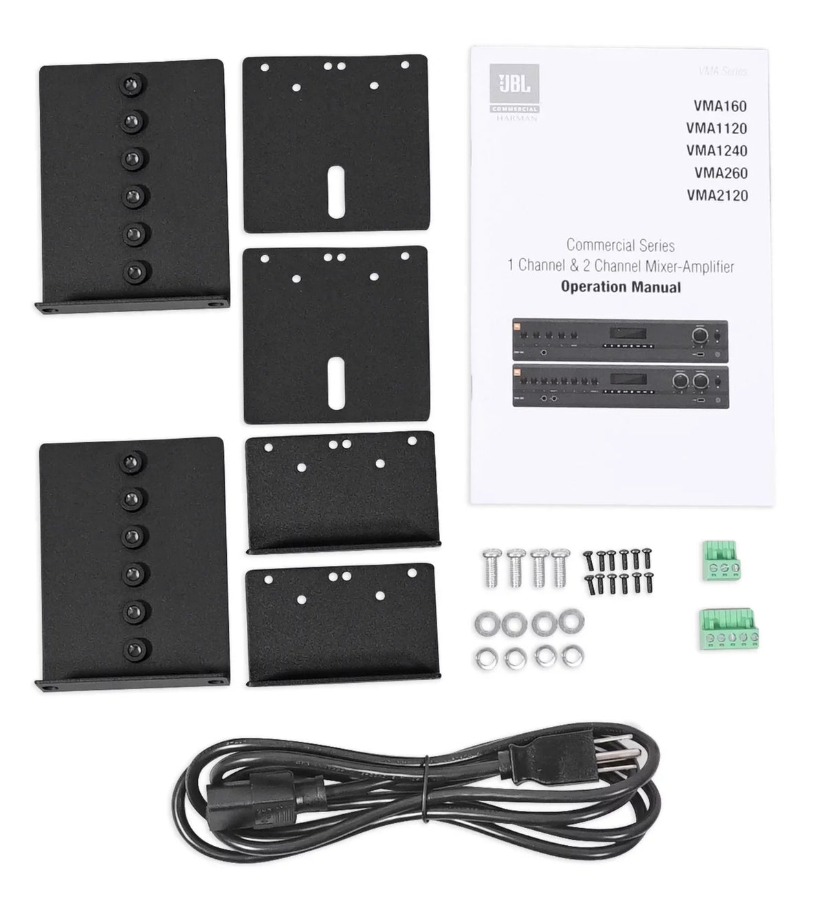Cube Speakers White JBL 3.5" Commercial Restaurant/Bar/Cafe Amplifier+(8) for