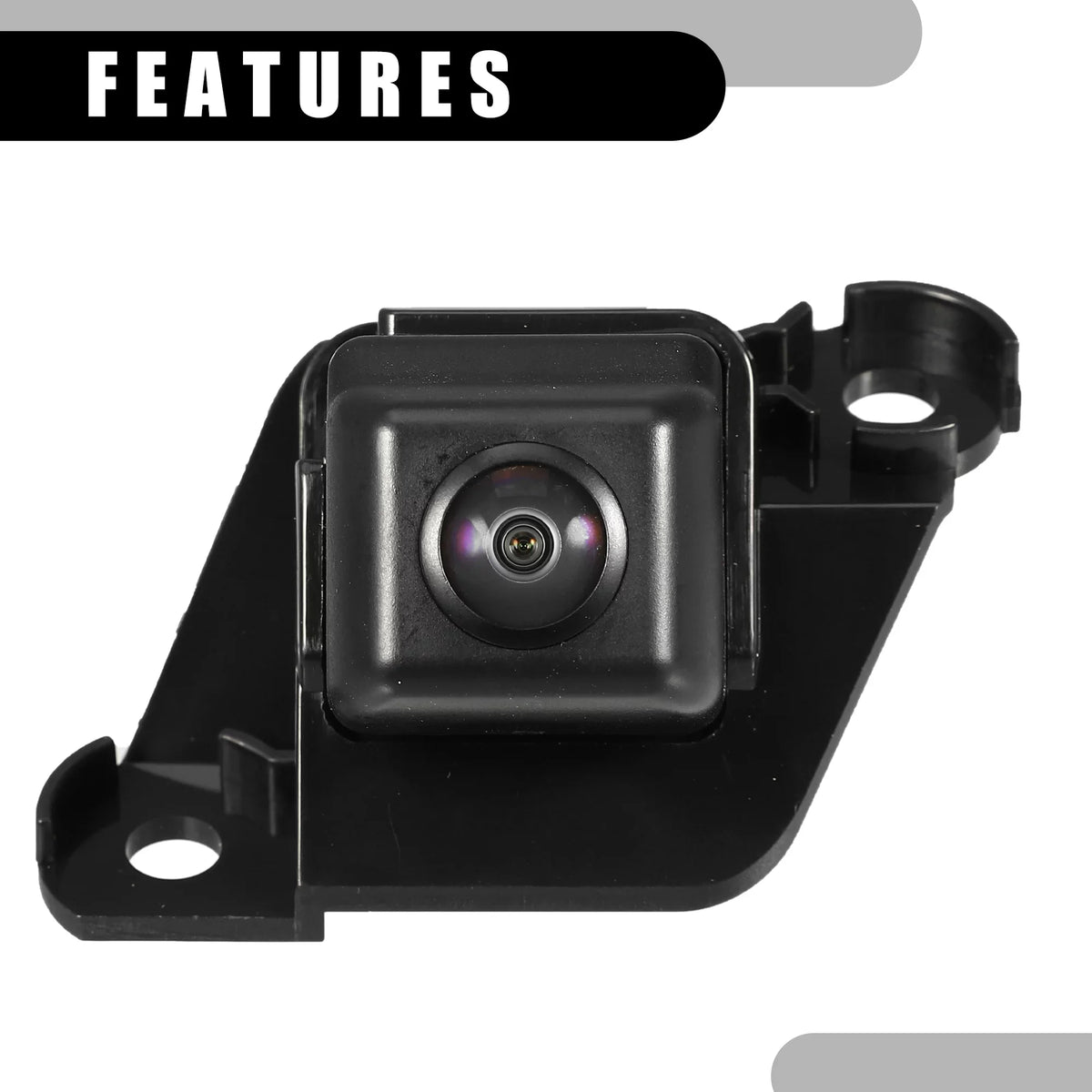 Up Back for Camera Plastic Toyota Rear View No.86790-04010 Tacoma Black 2009-2015