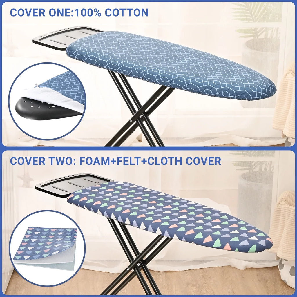 Ironing 7 Levels Rest, Stand with Adjustable Board,Iron Height,36"x13" Iron Kingrack