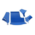 Shift Blue Gear Panel Center Teledu ABS Trim Storage Console