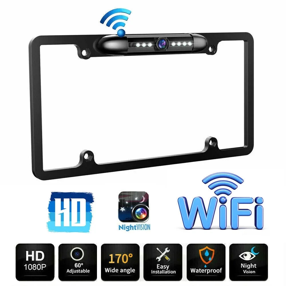 Night High Clear IP68 - Vision Rear Waterproof Backup View Onemayship Camera - Definition Images - Universal - Fit