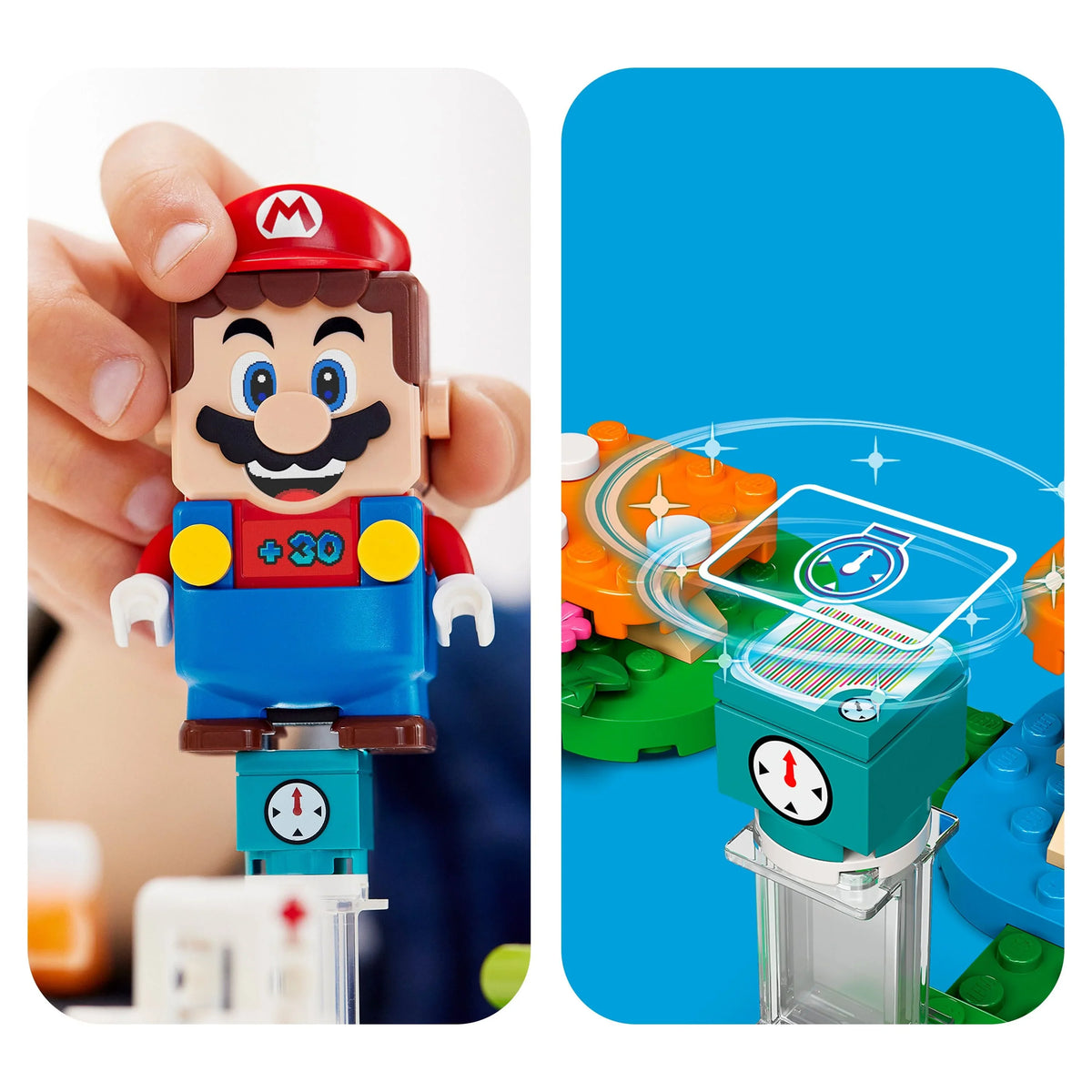 Expansion World (484 Set Super Kids Building Pieces) LEGO for Playset Mario Lakitu Toy 71389 Sky