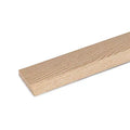 FT Half 3 (4 Threshold Threshold) Wide 5/8" 1/2" up Long) Unfinished (Butt Oak HIGH X