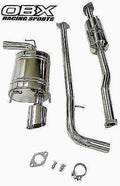By 2007-2011 Camry OBX-RS Fits Catback Toyota Stainless Exhaust 4Cyl.