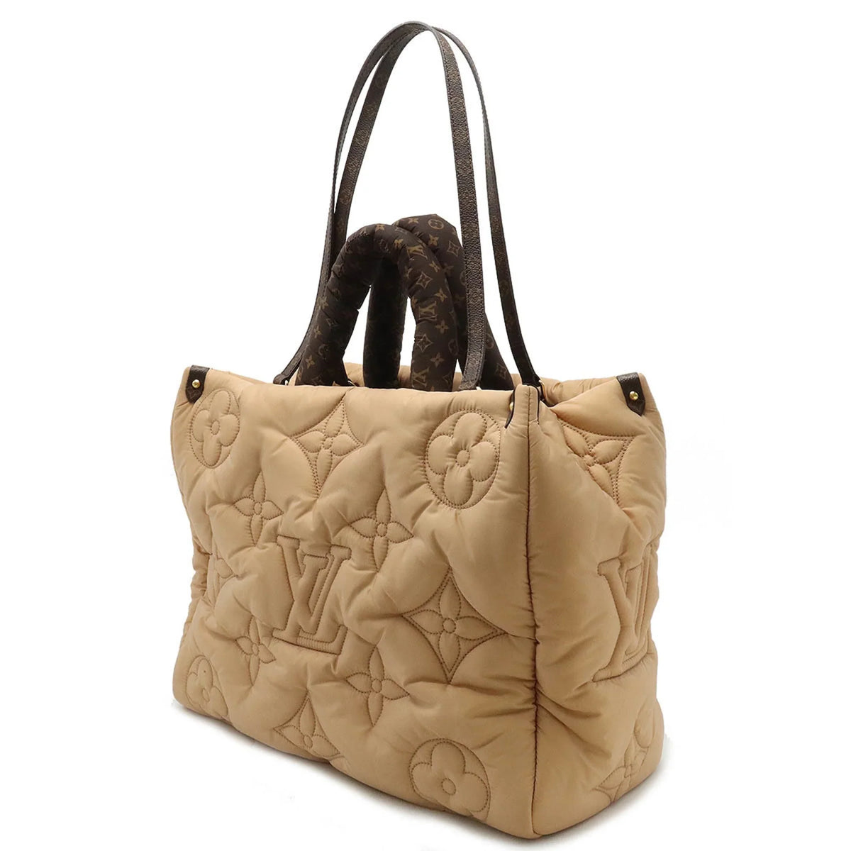 LV the Pillow M59007 Tote Beige (Like New) On Large Bag Handbag Pre-Owned GM Shoulder Go