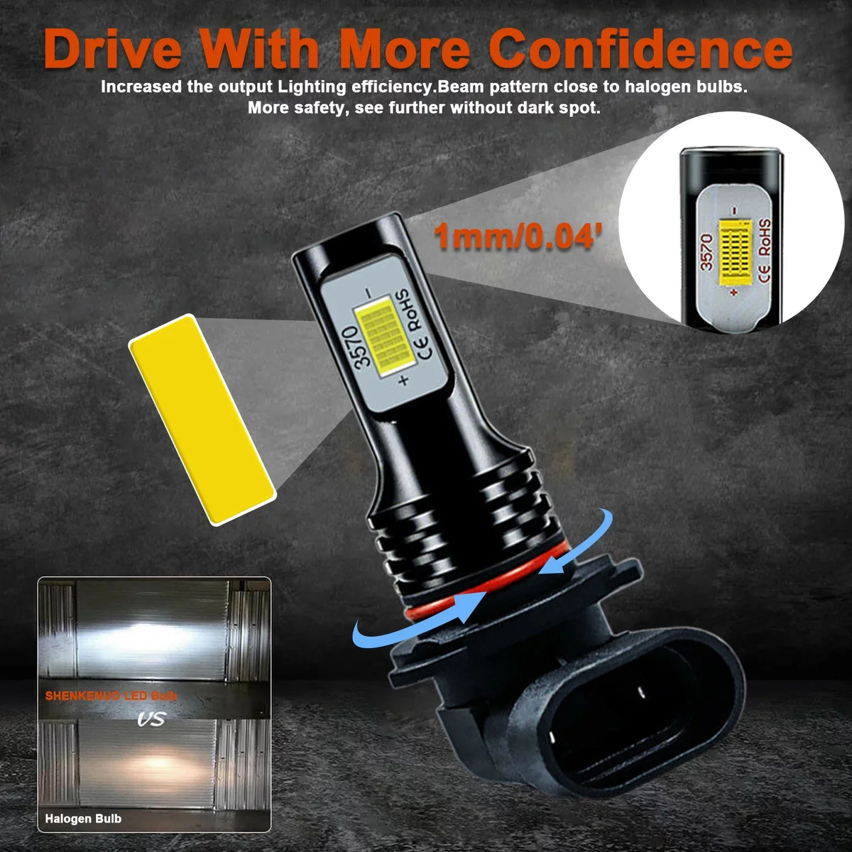 Kit Headlights Tahoe LED Bulbs 2002 Silverado 6X For Super 1999 2000-2006 2001 6000K Bright Chevy Lights 2000 white