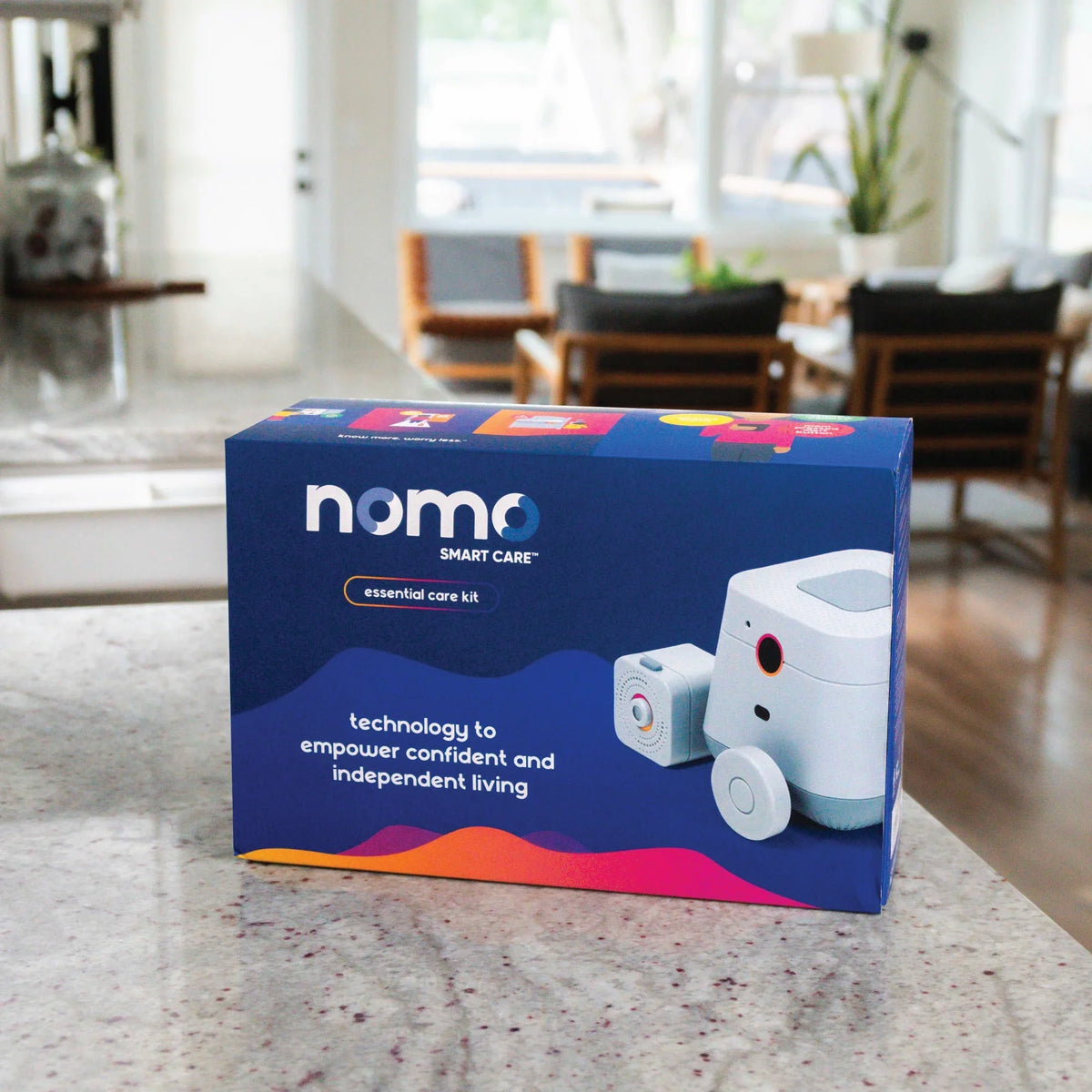 Dispatch Care – Nomo 24/7 Care™ Alerts, Automatic Secure Kit 911 Caregiving Connected Smart Support, Monitoring, Essential