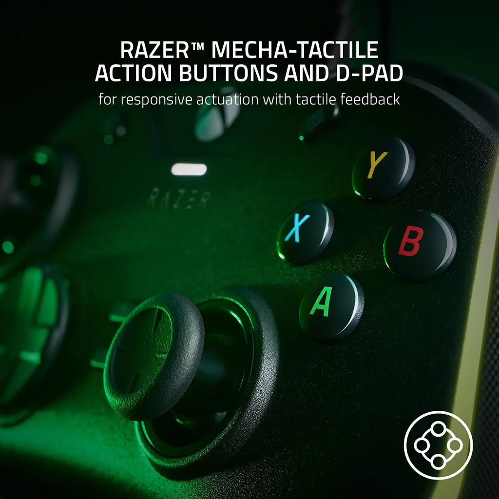 '- Controller for Bundle With V2 Gaming Xbox Razer - Wired Black Wolverine PC kit One, Cleaning Buttons Like Front-Facing Remappable X|S, Xbox Axtion Electric with Series New Bolt