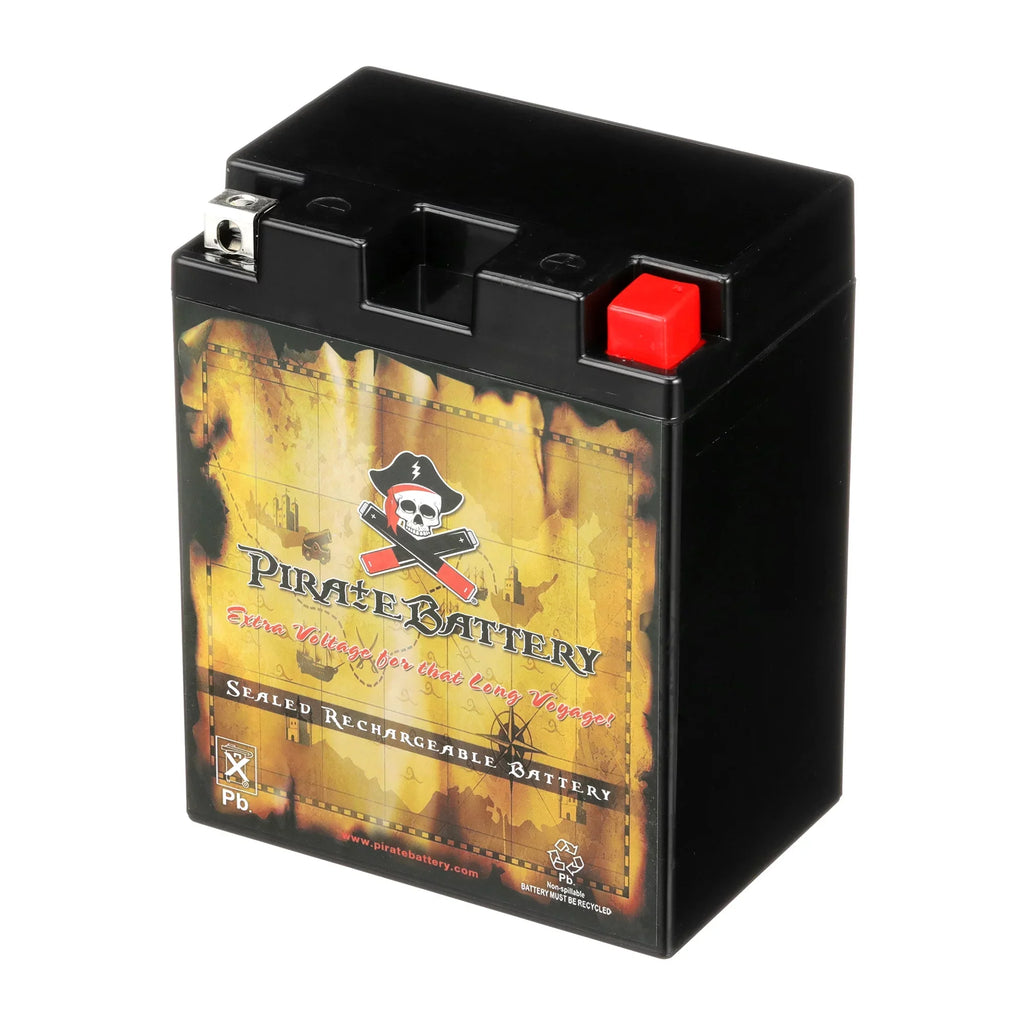 Efi Ah, Battery 190 Cca) Snowmobile 1993 Battery for Volts,14 Pirate Arctic Cat 12 Yb14l-a2 Wildcat (14l-a2