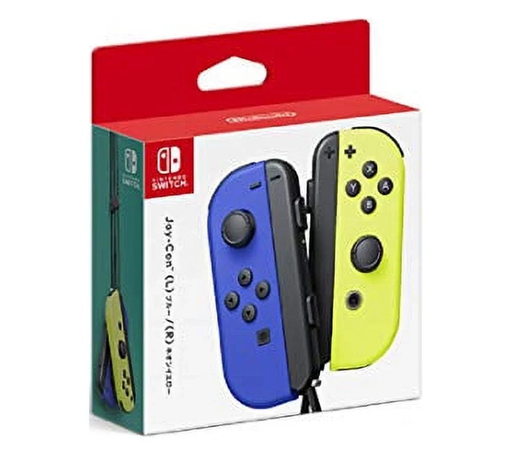Import) Switch Nintendo Blue/Neon - (L-R) Joy-Con (Japan Yellow