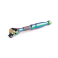 Ratchet Drive 1/4 Titan Head Swivel Micro Titanium in.