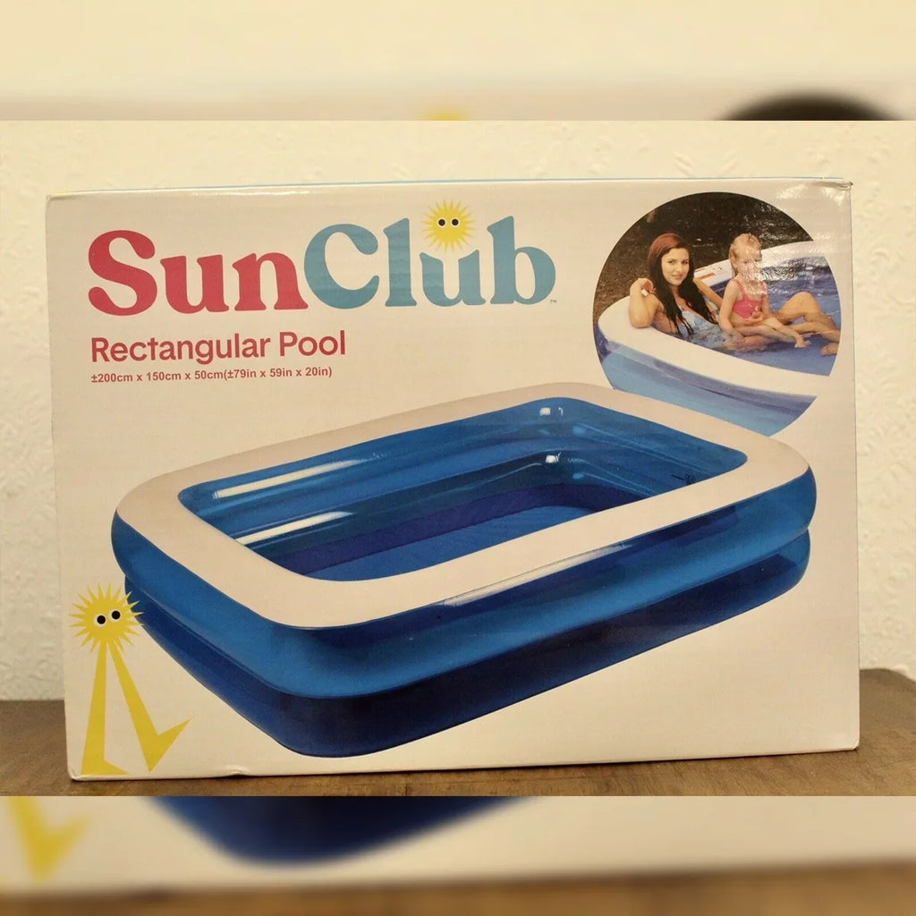 Kids Lounge Portable for Pool LC Mom Sun Rectangular Day Mothers Gifts Pools Club for Shop Swimming Family Bath Birthday
