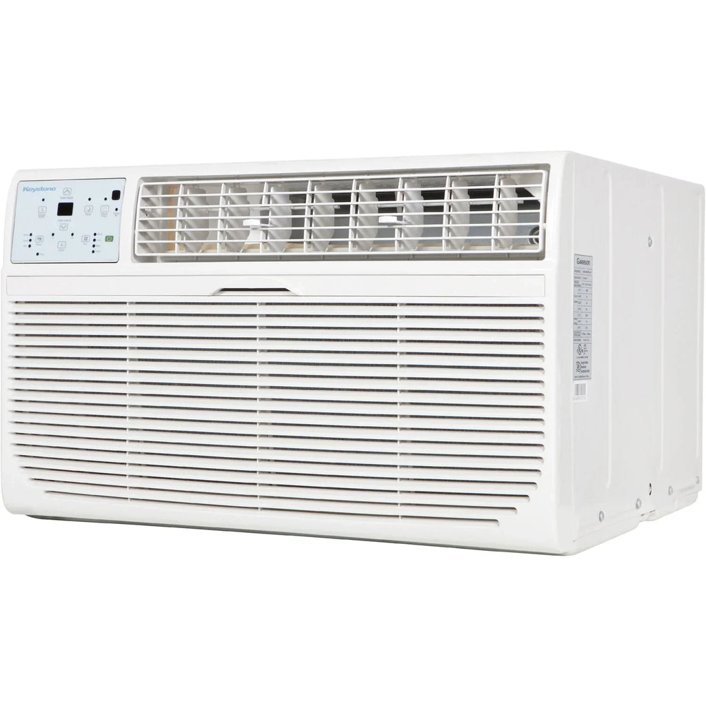 Through-the-Wall Sq. 700 Keystone Ft. Conditioner, White BTU 14,000 Air